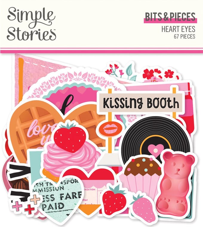Simple Stories - Heart Eyes Bits & Pieces (SIS19417)