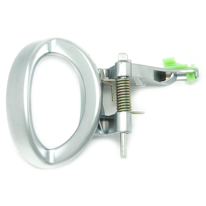 Poignée de porte intérieure côté conducteur gauche, Chrome satiné pour Dodge Nitro 07-11 gray