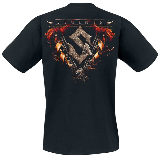 Sabaton T-shirt - Legends - S tot 4XL - zwart