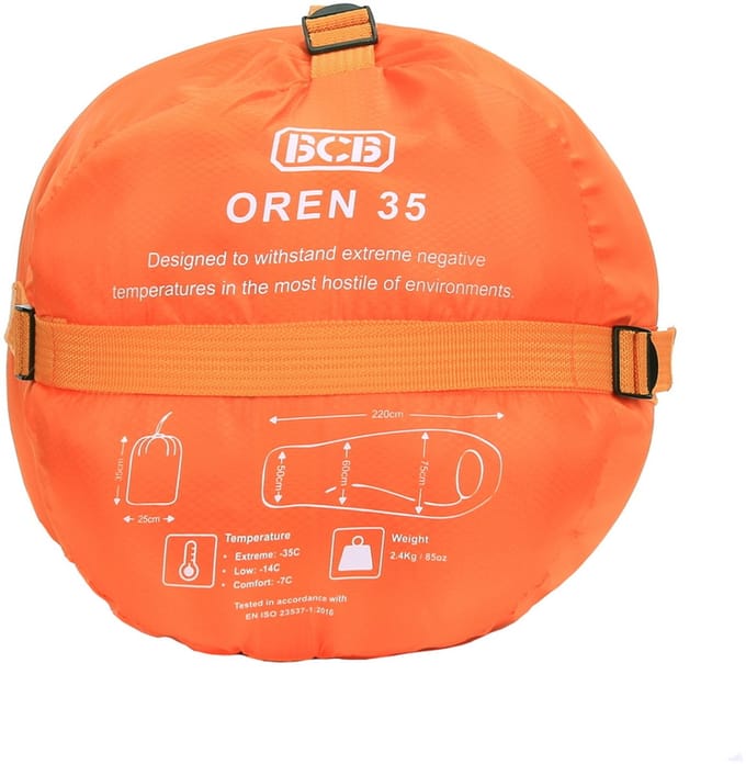 BCB Winter slaapzak the oren 35 CT120 Oranje
