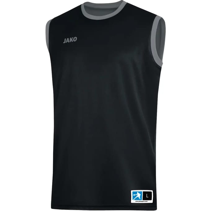 Jako Change 2.0 Reversible Shirt Heren - Steengrijs / Zwart | Maat: M