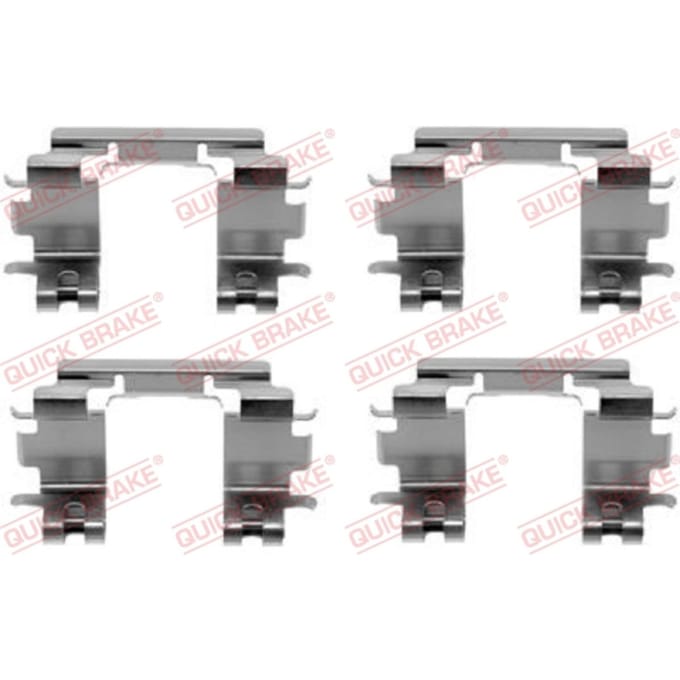 Toebehorenset, schijfremblok QUICK BRAKE 109-1670