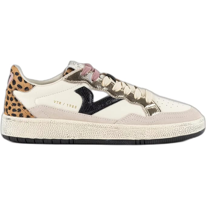 Victoria® Dames Sneakers - Creme - Leer,Suéde - Maat 41