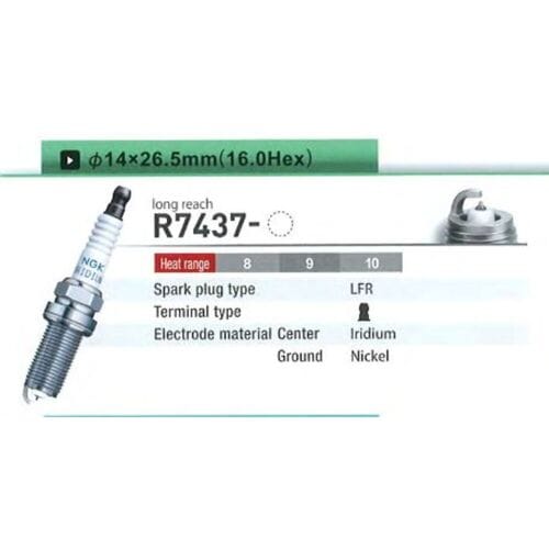 Bougie  NGK R7437-9 4