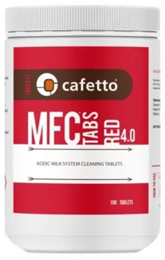 Cafetto Reinigingstabletten MFC Rood 4.0 - 100 stuks