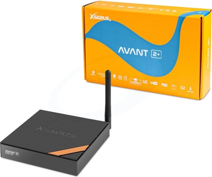Xsarius Avant 2+ OTT UHD Android MediaStreamer - HEVC Bluetooth