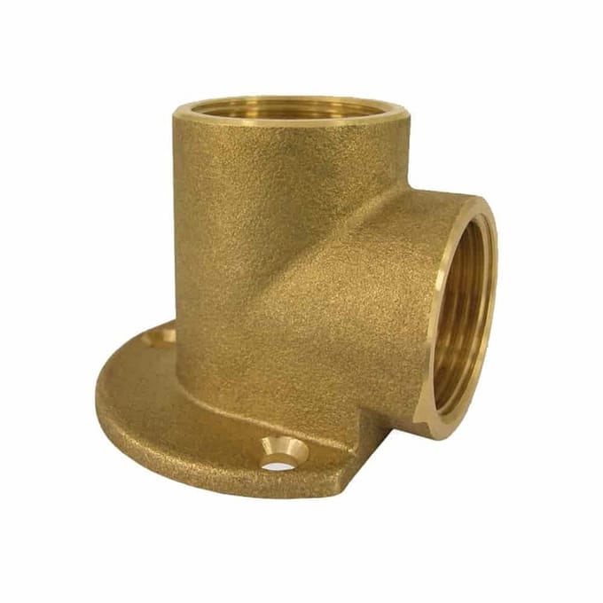 Messing Wandschijf 3/4\" Binnendraad Fitting - Duurzaam en Drukbestendig