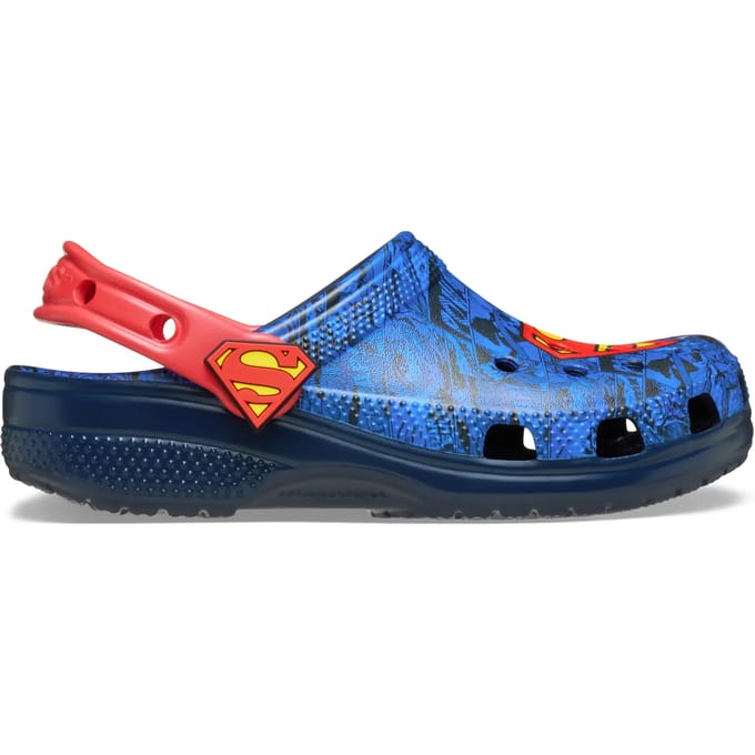 Crocs - Classic Superman Clogs Kids - Maat 32-33
