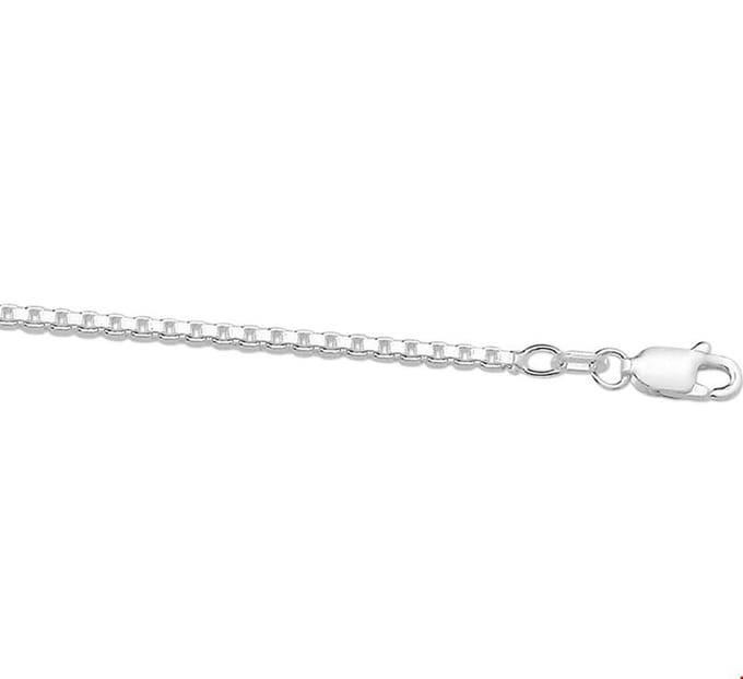 Zilver venetiaans ketting 1001733