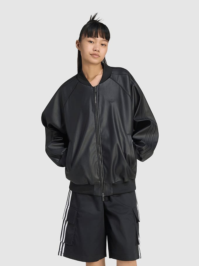 adidas Originals Plthr TT Jas zwart