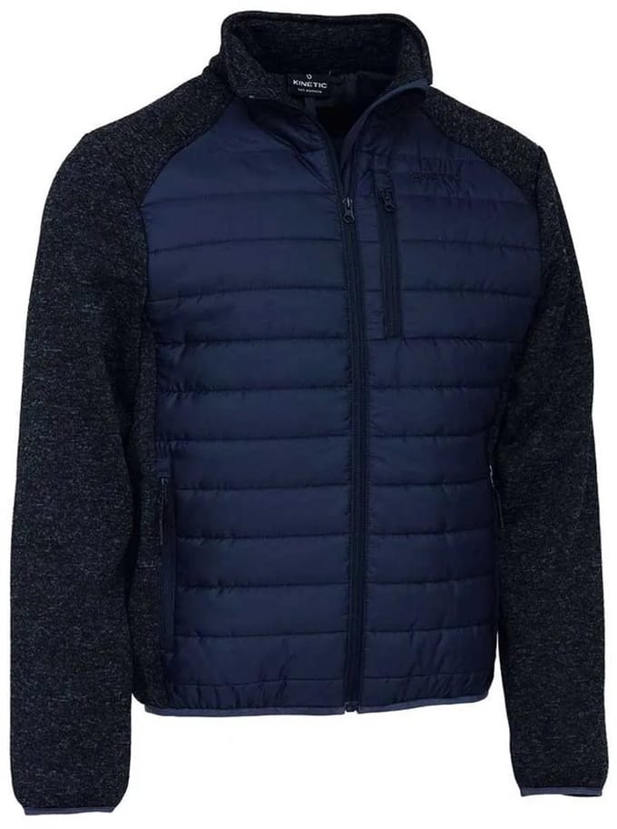 Kinetic Hybrid Jas Blauw M Man
