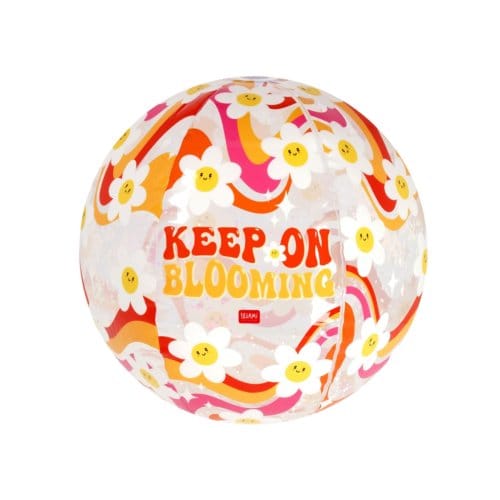 Legami glitter strandbal - daisy