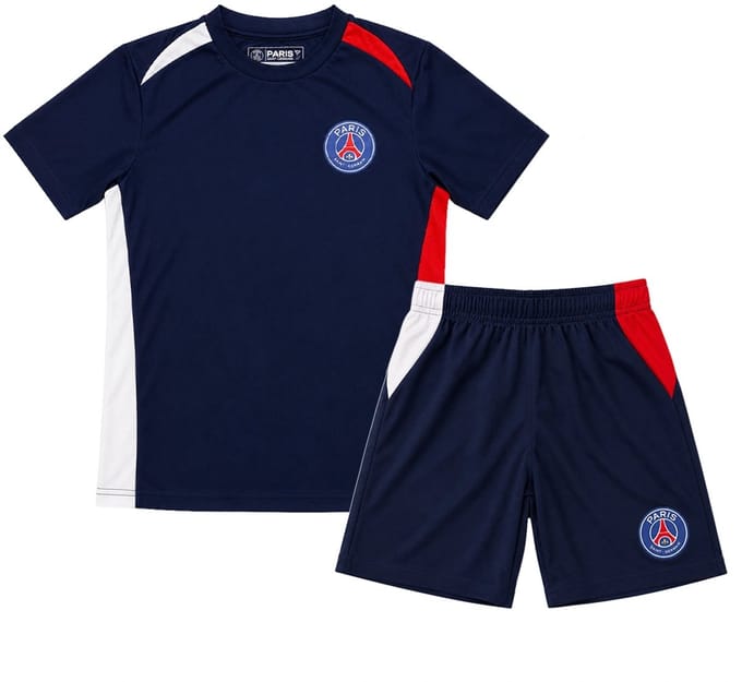 PSG Thuis Tenue Kinderen 26/27 - Maat 116 t/m 164 - Voetbaltenue Kinderen - 100% Polyester - Paris Saint-Germain