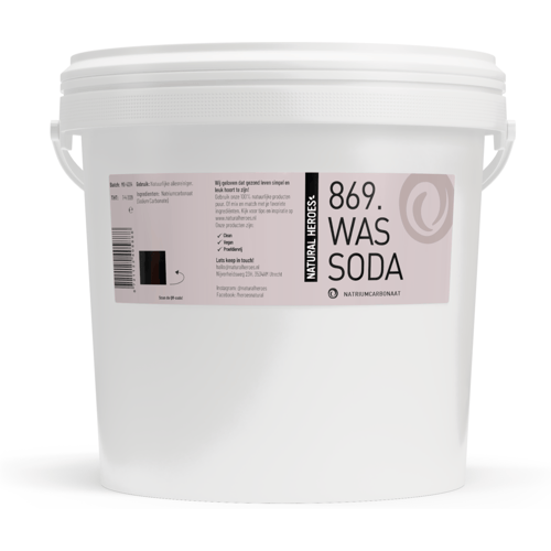 Natural Heroes Wassoda (Natriumcarbonaat) - 5000 gram