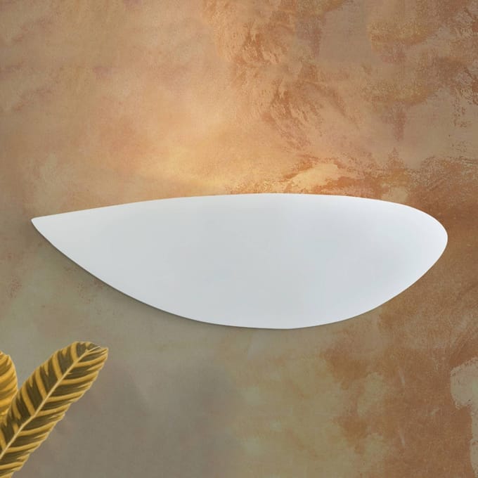 ORION Elegante wandlamp TAMARA van witte keramiek