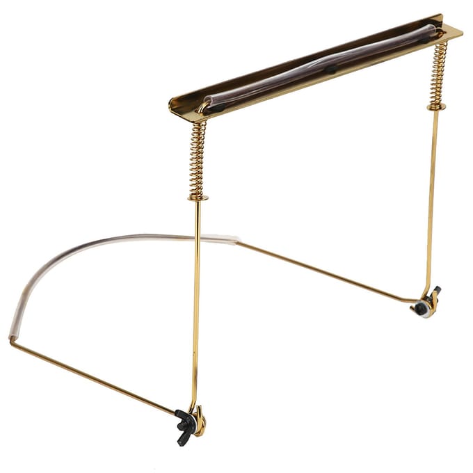 24?Gat Mondharmonica Stand Verstelbare Nekbeugel Muziekinstrument AccessoiresGoud