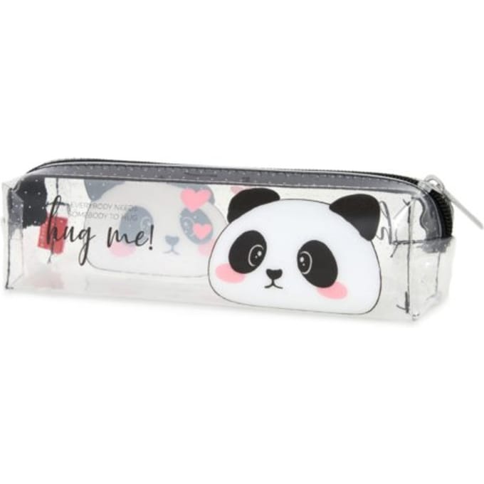 Legami - Pennenzak Transparant - Panda - PC0023