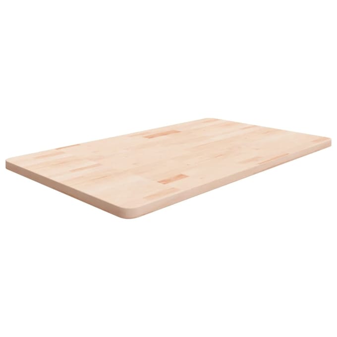 vidaXL - Wastafelblad - 100x60x2,5 - cm - onbehandeld - massief