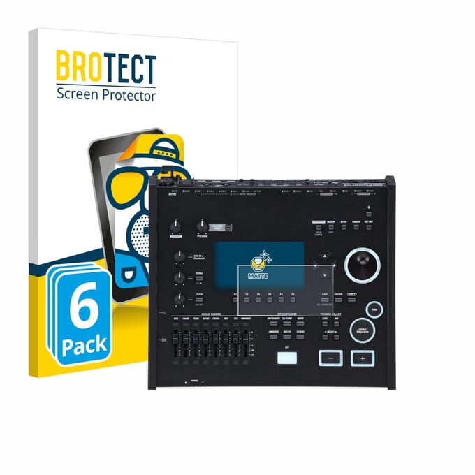 BROTECT - Screenprotector voor Roland V71 - Folie Beschermfolie matte 6 Stuks