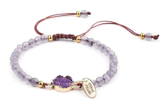 Montebello Armband Absil Purple - Bijoux - Quartz - Verstelbaar