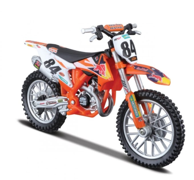 Bburago Red Bull KTM 450 SX-F Schaal 1:18 motormodel
