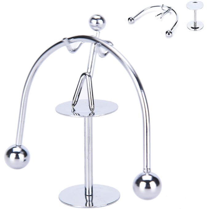 Gewichtheffer Kinetische gadget Speelgoed Perpetual Motion Bureau Cadeau Kantoordecoratie