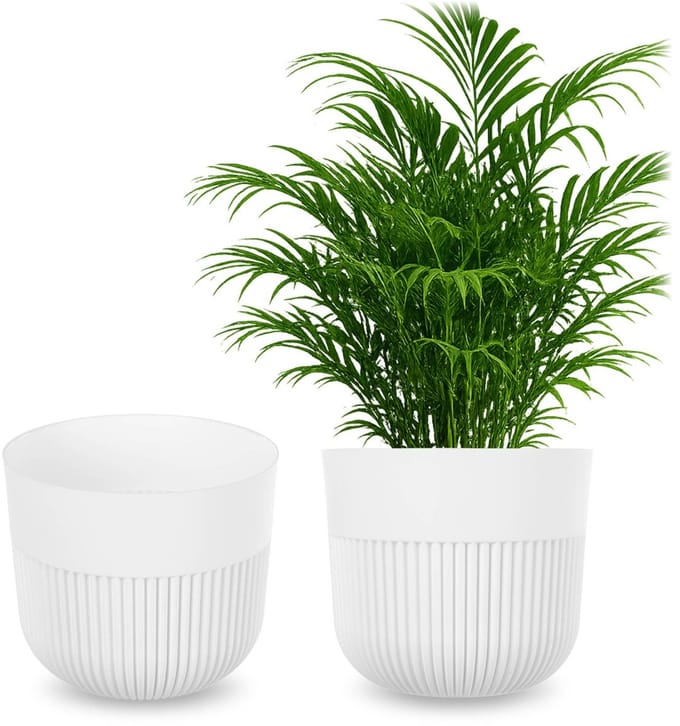 KADAX Bloempot Alia 19 wit <10> K16422