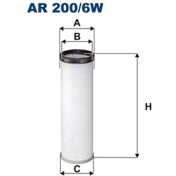 Secundair luchtfilter FILTRON AR 200/6W