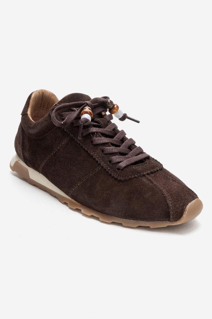 Brea Leren Versierde Sneaker Dames
