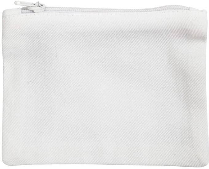 Portemonnee afm 9x12 cm 210 g/m2 wit 1stuk