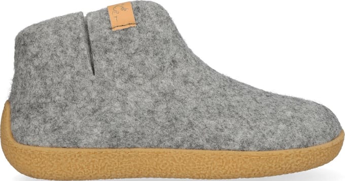 Tofvel - Rabara Maha Wolvilt Pantoffels Marbled Light Grey - Maat 47