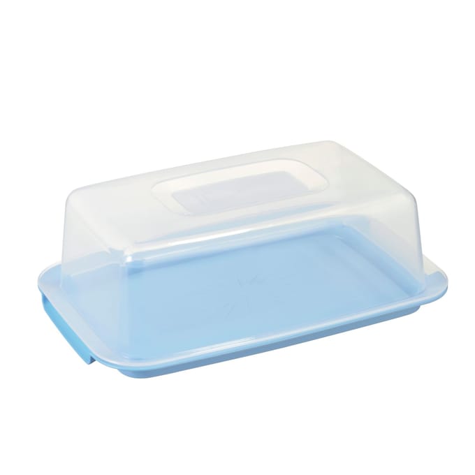 Sunware Gallery Line cakedoos - 3,75L - transparant/transparant blauw