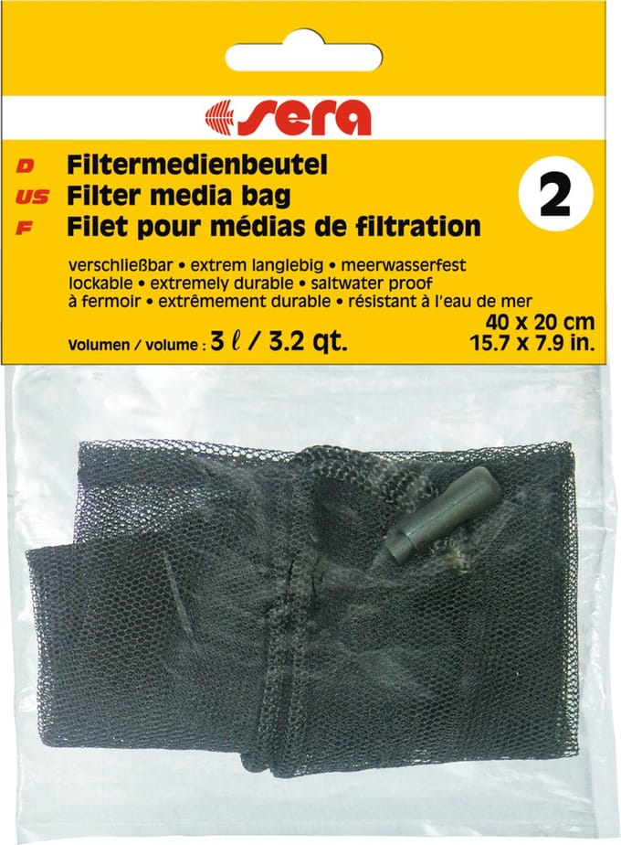Sera - Filterzakje aquarium 3L - 40x20 cm