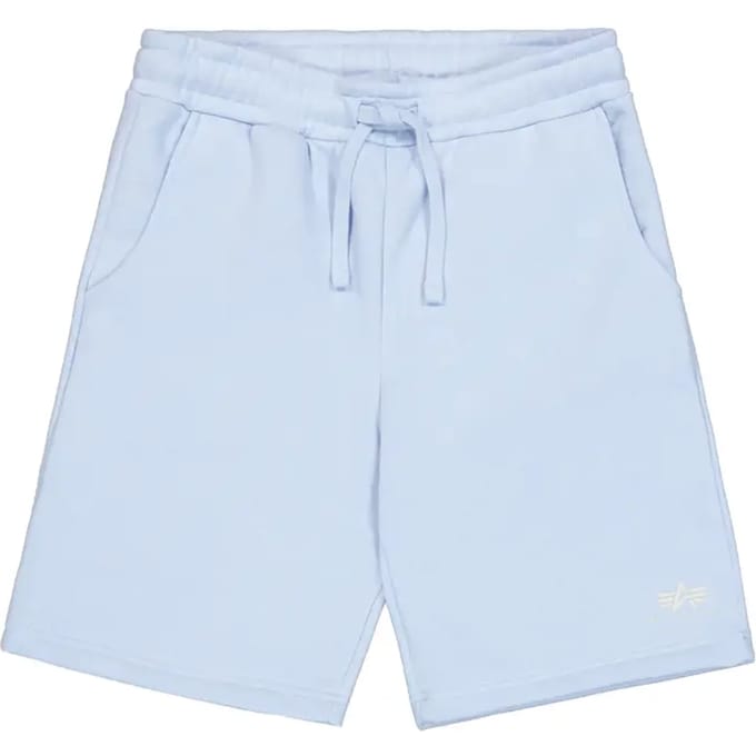 Short met steekzakken en logoprint