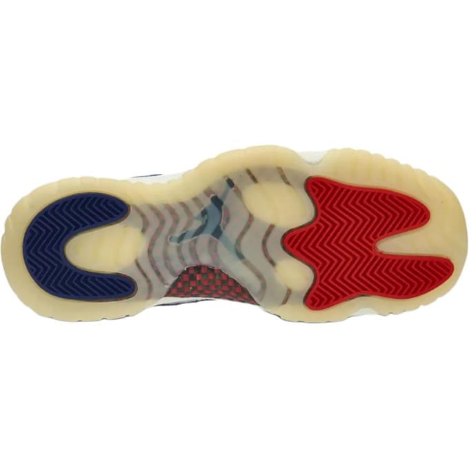 Jordan Retro 11 Kindersneakers - Blauw - Maat 36 - Leer