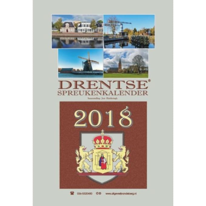 Drentse Spreukenkalender 2018 - Jent Hadderingh