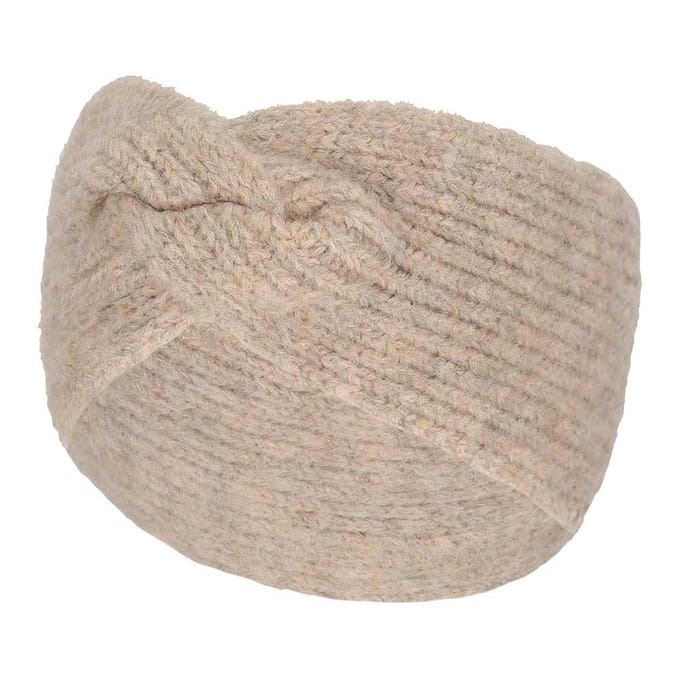 Haarband dames - Ribbed - One Size - Camel