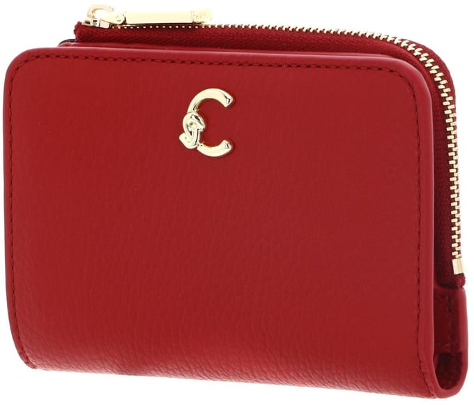COCCINELLE Leren portemonnee C-Me Wallet Scarlet rood