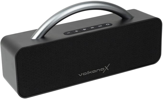 VolkanoX Bluetooth Speaker - Muziek box - 60 Watt - Design Speaker - 10 uur speeltijd - Spatwaterdicht - TWS