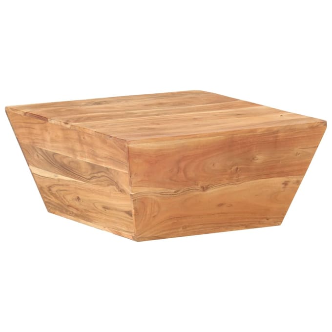 vidaXL - Salontafel - V-vormig - 66x66x30 - cm - massief - acaciahout