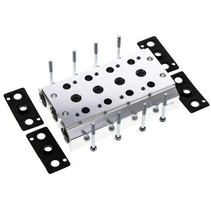 Manifold 4-Stations E.MC 5/2 5/3-weg
