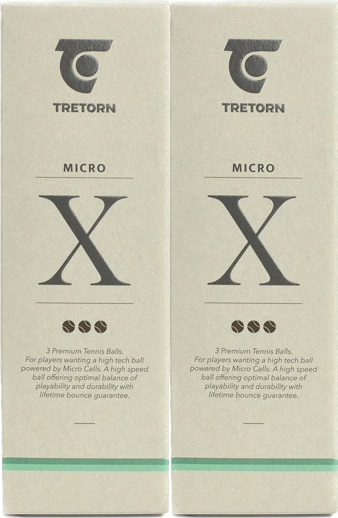 Tretorn Micro X Tennisballen - 6-pack