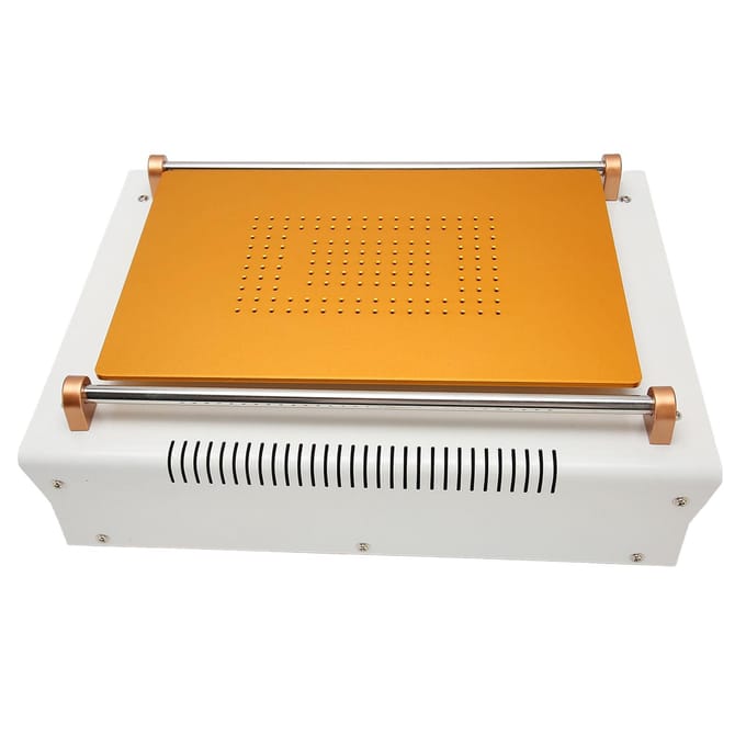 LCD Scherm Scheidingsmachine 14 Inch Ingebouwde 968D Dubbele Pomp 800W Scherm Scheider Machine voor US Plug orange