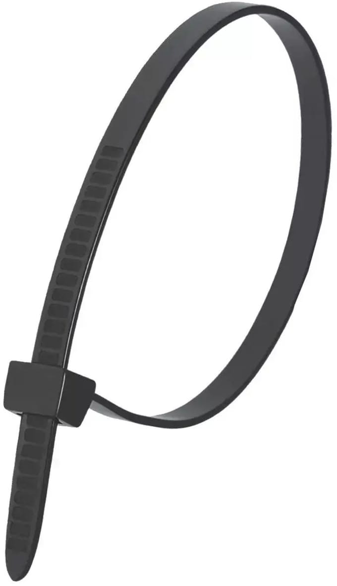 Dedra - Sterke Kabelbinders - 300mm - 4,8mm - UV-bestendig Nylon