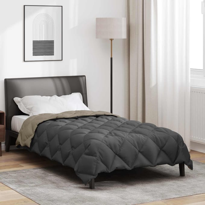 vidaXL - Winter - Duvet - 155 - x - 200 - cm - 450 - gsm - Microvezel - (100% - polyester)