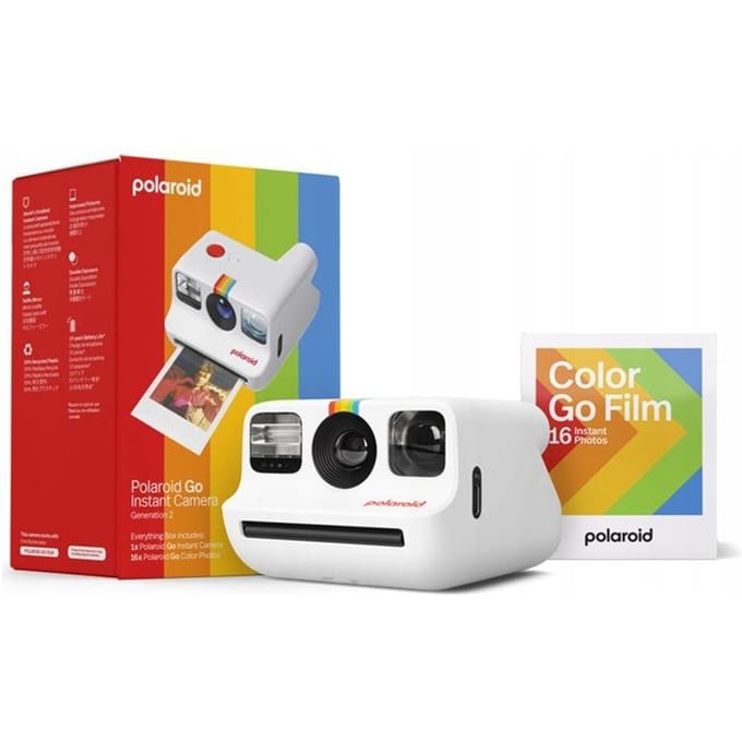 Everything Box Polaroid Go Gen2 Polaroidcamera Wit Met ingebouwde flitser