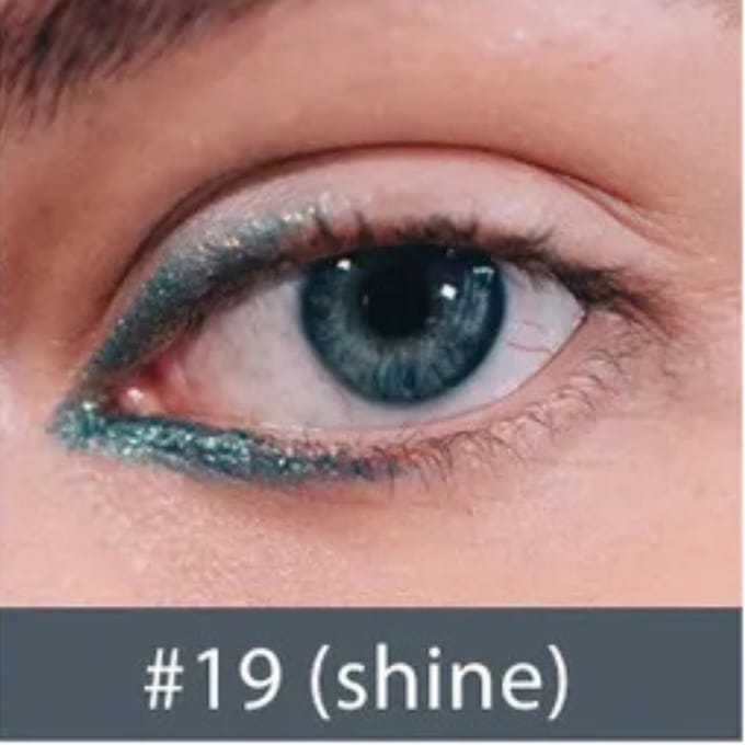 Waterproof Shiny Gel Eyeliner - 19 Green - 0.2g