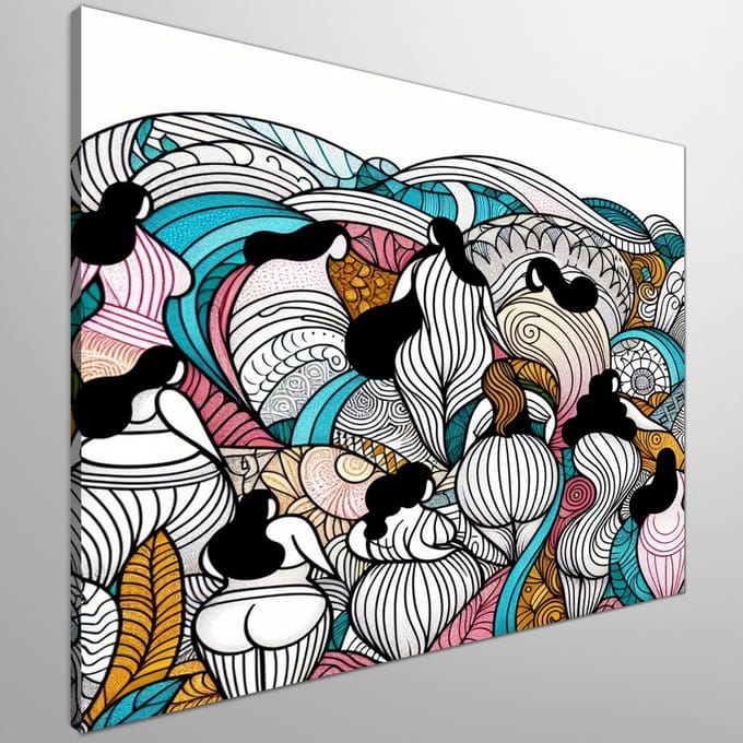 Kunstprint | Wanddecoratie | Canvas | 30 × 30 cm
