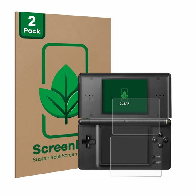 2 Stuks Screenprotector voor Nintendo DS LITE - Hoogwaardige Beschermfolie transparant