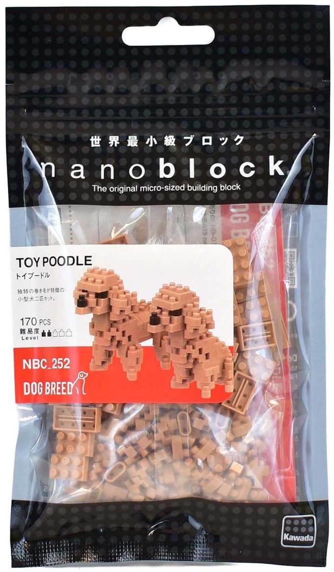 Nanoblock Toy Poodles NBC-252 (hond)